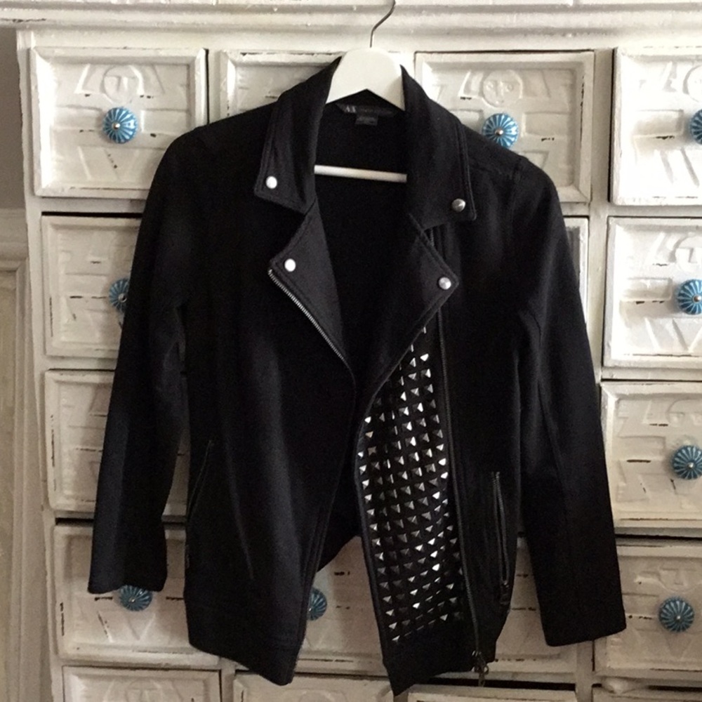 Armani Exchange black jacket